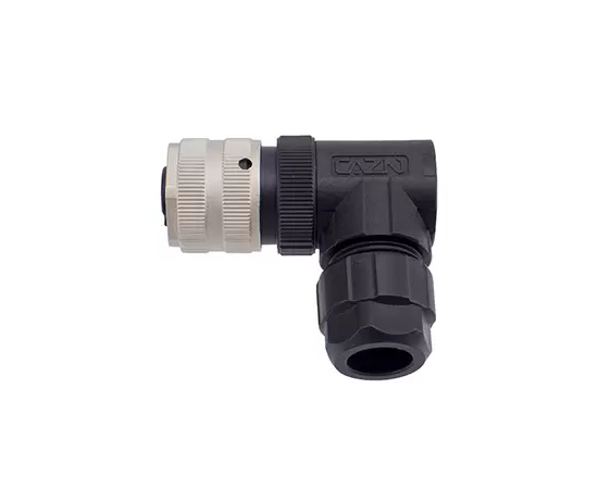 7/8 Angled Female Plastic Assembled Plug ( Screw )