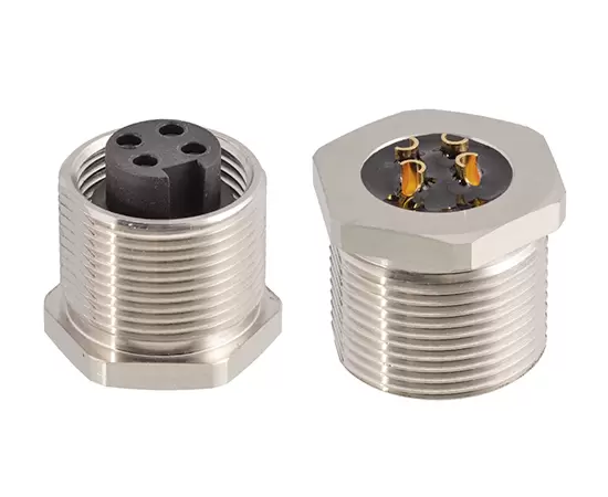 7/8 Female Back Mount Socket ( Solder, Screw M26x1.5 )
