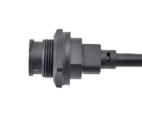 TYPE-C Female Back Mount Receptacle To Male Overmolded Cable(Bayonet)