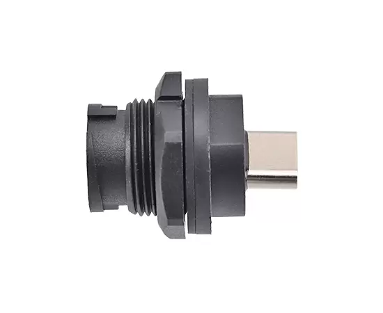 TYPE-C Female to Female Back Mount Receptacle(Bayonet)