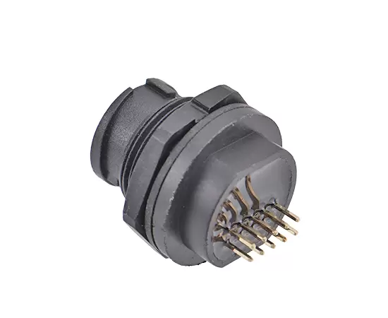 TYPE-C Female Back Mount PCB Receptacle(Bayonet)