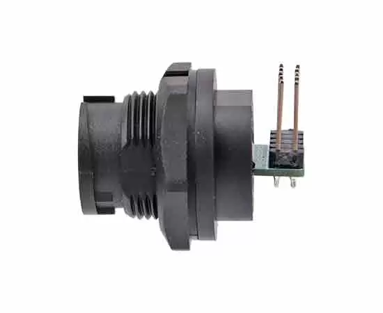 TYPE-C Female Back Mount Angled PCB Receptacle (Bayonet)