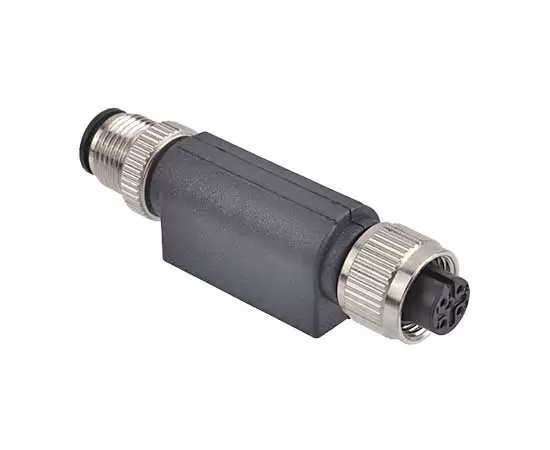 M12 I-Type Adapter (M12-M12, PS, Plastic style)