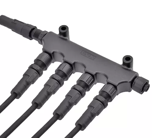 M12 T-Type Adapter (PSSSSS, Plastic type)