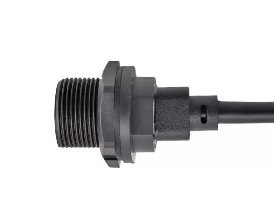 MICRO Female Back Mount Receptacle To Male Overmolded Cable(Threaded)