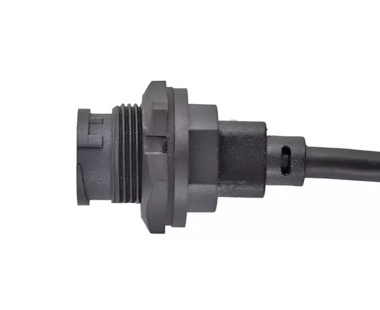 MICRO USB Female Back mount Receptacle to USB 2.0 Male Overmolded Cable(Bayonet)