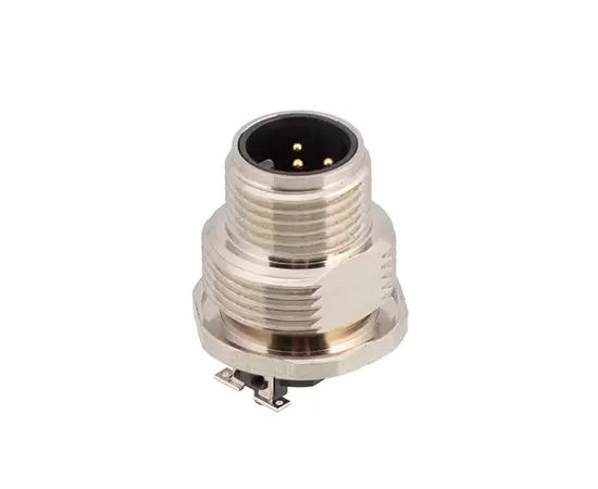M12 Male SMD Type Socket