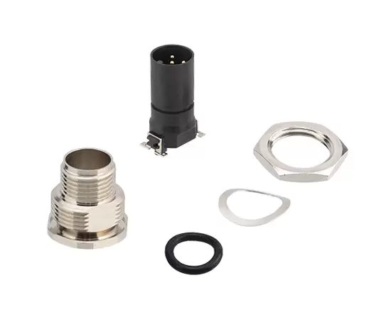 M12 Male SMD Type Socket