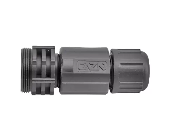 E13 Straight Male Solder Assembly Mating Plug(Threaded)