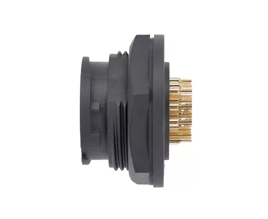 E16 Male Back Mount Solder Receptacle(Bayonet)