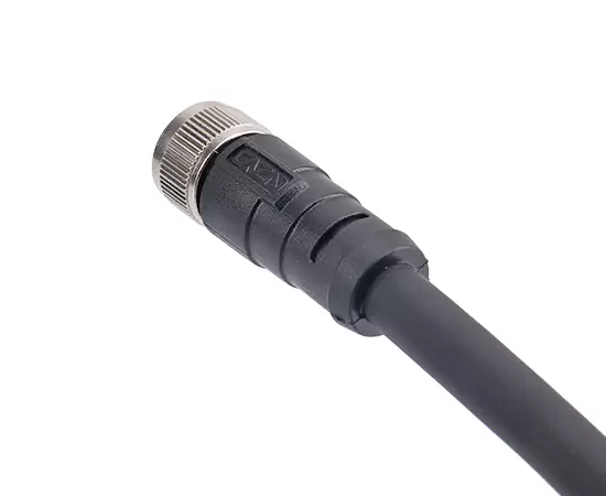 M12 Straight Female Plastic Plug(Power type)