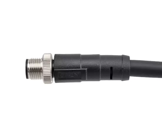 M12 Straight Male Plastic Plug(Power type)