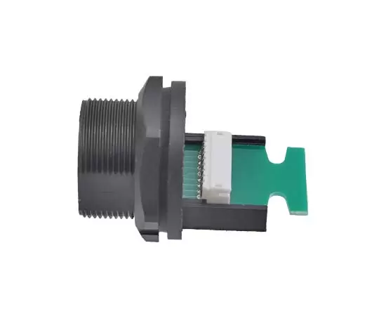 RJ45 Female Board Rear Single Ethernet Port Tailplate Socket with Terminals (Threaded)