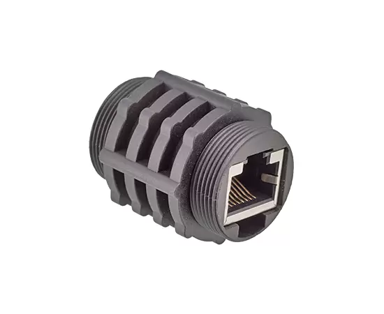 RJ45 Female to Female Relay Receptacle(Threaded)