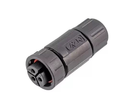 E13 Straight Female Field Installable Plug(Bayonet)