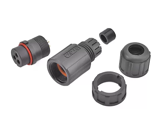 E13 Straight Female Field Installable Plug(Bayonet)