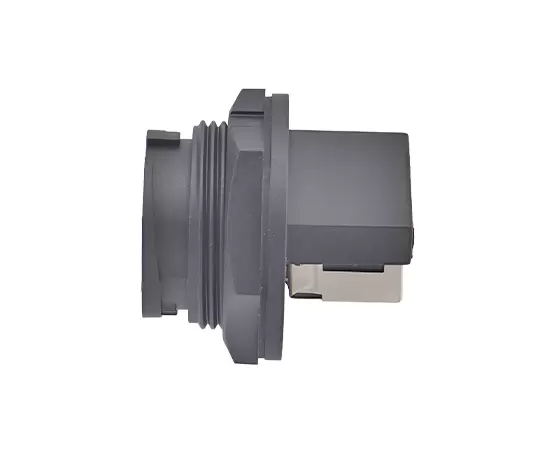 E16 ERJ45 Female to Female(180°) Back Mount Receptacle(Bayonet)