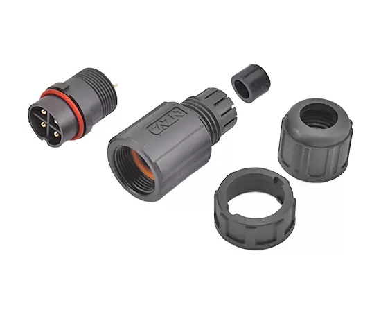 E13 Straight Male Field Installable Plug(Bayonet)