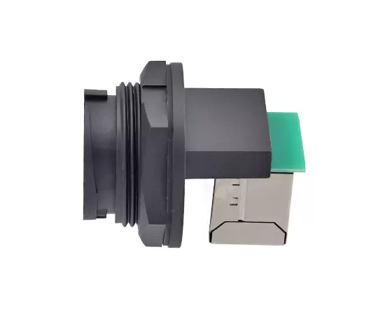 E16 RJ45 Female to Female(90°) Back Mount Receptacle(Bayonet)