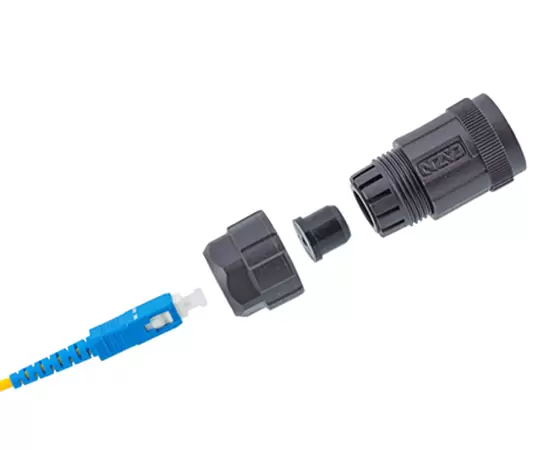 FDDI Single-mode Plastic Plug(Threaded)