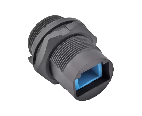 FDDI Single-mode Single-core Front Mount Receptacle(Threaded)