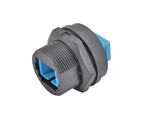 FDDI Single-mode Single-core Back Mount Receptacle(Threaded)