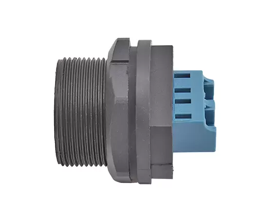 FDDI Single-mode Double-core Back Mount Receptacle(Threaded)