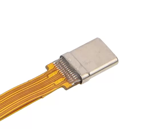 EP-TYPE-C Panel type board front installation female/Male straight FPC socket(Threaded)