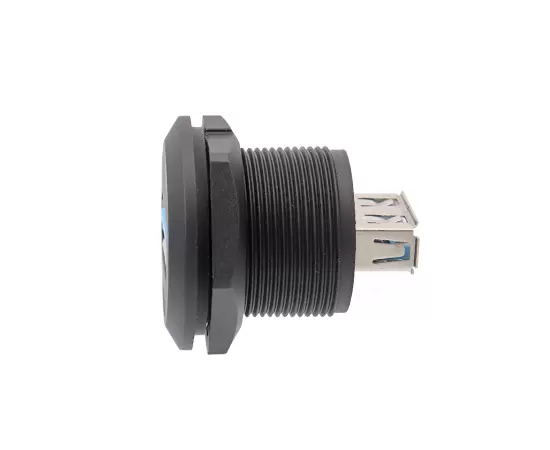 EP-USB Panel front installation of dual female socket(Threaded)