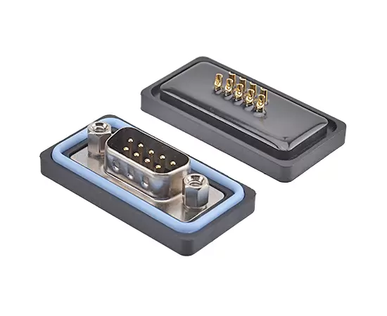 EDB1 - Straight Male socket(solder)