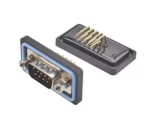 EDB1-Angled Male Socket(PCB)