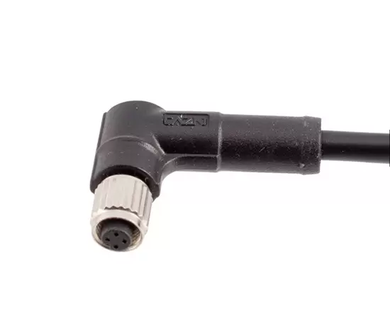 M5 Angled Female Overmolded Plug