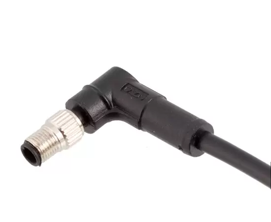 M5 Angled Male Overmolded Plug