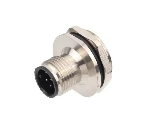 M12 Male Front Mount Socket Solder Screw PG11