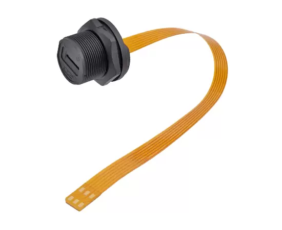 E-Nano SIM Female Back Mount Solder Receptacle(Threaded)