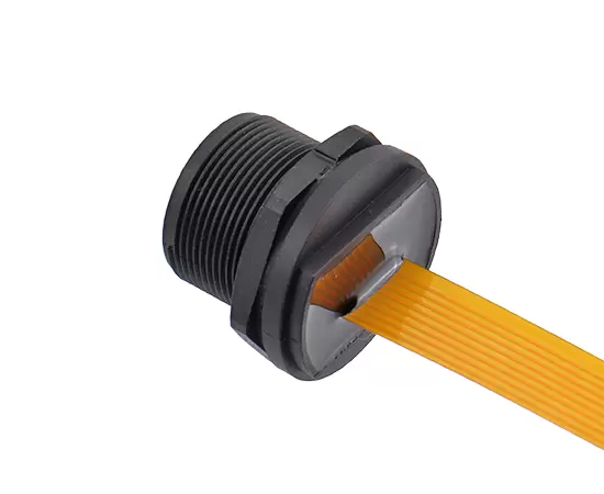 E-TF Female Back Mount Solder Receptacle(Threaded)