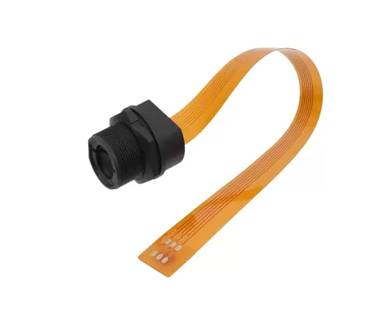 E-Mini SIM Female Back Mount Solder Receptacle(Threaded)