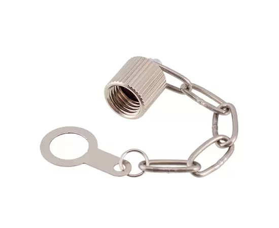 M8 All-Metal Dust Cover (Inner screw+metal chain)