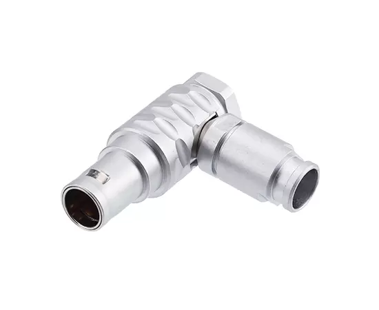 B Series TPG 90 ° Angled Plug with Cable Clamp