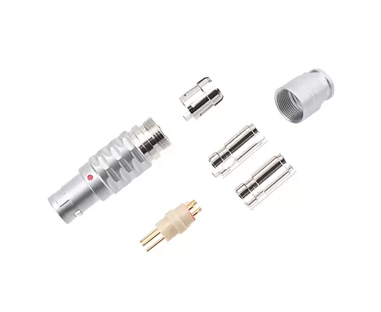 B Series TGG Straight Plug with Cable Clamp