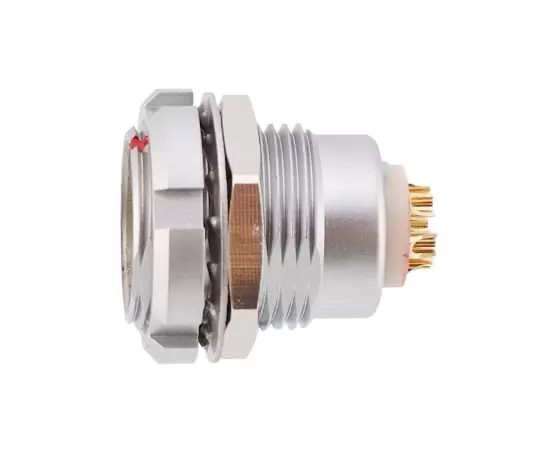 B Series ZCG Fixed socket with Two Nuts-Back Panel Mounting